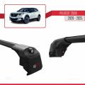Peugeot 2008 II (P24) 2020 ve Sonrası ile Uyumlu ACE-2 Ara Atkı Tavan Barı Siyah 2 Adet