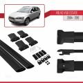Volvo V50 2004-2012 Arası ile Uyumlu Fly Model Ara Atkı Tavan Barı Siyah 2 Adet