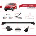 Citroen Dispatch (K0) 2017 ve Sonrası ile Uyumlu FLY Model Ara Atkı Tavan Barı Gri 4 Adet