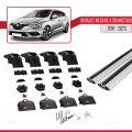 Renault Megane 4 (KFB) Grandtour 2016-2023 Arası ile Uyumlu ACE-2 Ara Atkı Tavan Barı Gri 2 Adet
