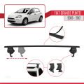 Fiat Grande Punto (199) 2005-2012 Arası ile Uyumlu ACE-4 Ara Atkı Tavan Barı Siyah 2 Adet