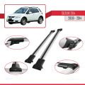 Suzuki SX4 II (JY) 2006-2014 Arası ile Uyumlu FLY Model Ara Atkı Tavan Barı Gri 2 Adet