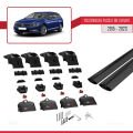 Volkswagen Passat B8 (3G) Variant 2015-2023 Arası ile Uyumlu ACE-2 Ara Atkı Tavan Barı Siyah 2 Adet