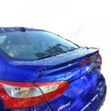 Ford Focus 3 2012 - 2014 Sedan Spoiler Boyasız