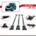 Kia Sportage 1997-2002 Arası ile Uyumlu FLY Model Ara Atkı Tavan Barı Gri 3 Adet