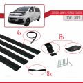 umpy 3 (K0) Space Tourer 2017 ve Sonrası ile Uyumlu BASIC Model Ara Atkı Tavan Barı Siyah 4 Adet