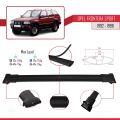 Opel Frontera Sport 1992-1998 Arası ile Uyumlu FLY Model Ara Atkı Tavan Barı Siyah 2 Adet
