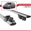 Vauxhall Insignia (G09) ST 2009-2017 Arası ile Uyumlu HOOK Model Ara Atkı Tavan Barı Gri 2 Adet