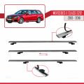 Mercedes E Class S212 2013-2016 Arası ile Uyumlu BASIC Model Ara Atkı Tavan Barı Gri 2 Adet