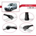 Opel Combo C 2001-2011 Arası ile Uyumlu ACE-1 Ara Atkı Tavan Barı Siyah 2 Adet