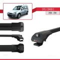Opel Combo C 2001-2011 Arası ile Uyumlu ACE-1 Ara Atkı Tavan Barı Siyah 2 Adet