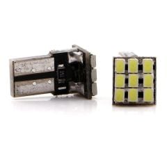 T10 Led Ampul 9 Çipli Beyaz 12 Volt