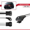 Mercedes Vito (W638) 1996-2003 Arası ile Uyumlu ACE-1 Ara Atkı Tavan Barı Gri 2 Adet