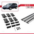 Volvo V70 2000-2007 Arası ile Uyumlu FLY Model Ara Atkı Tavan Barı Gri 3 Adet