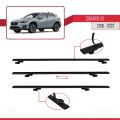 Subaru XV 2 2018-2023 Arası ile Uyumlu BASIC Model Ara Atkı Tavan Barı Siyah 2 Adet