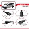Nissan NV200 (M20) 2010-2019 Arası ile Uyumlu ACE-1 Ara Atkı Tavan Barı Gri 4 Adet