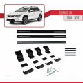 Subaru XV 2013-2017 Arası ile Uyumlu BASIC Model Ara Atkı Tavan Barı Siyah 2 Adet