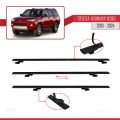 Toyota 4Runner (N280) 2010-2024 Arası ile Uyumlu BASIC Model Ara Atkı Tavan Barı Siyah 3 Adet