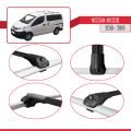 Nissan NV200 (M20) 2010-2019 Arası ile Uyumlu ACE-1 Ara Atkı Tavan Barı Siyah 4 Adet