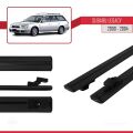 Subaru Legacy 3 (BE) 2000-2004 Arası ile Uyumlu BASIC Model Ara Atkı Tavan Barı Siyah 2 Adet