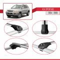 Kia Sportage 2 (JE) 2004-2009 Arası ile Uyumlu ACE-1 Ara Atkı Tavan Barı Gri 3 Adet