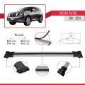 Nissan Patrol 6 (Y62) 2011-2024 Arası ile Uyumlu FLY Model Ara Atkı Tavan Barı Gri 2 Adet