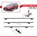 Renault Laguna (X56) SW 1996-2000 Arası ile Uyumlu BASIC Model Ara Atkı Tavan Barı Gri 2 Adet