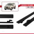 Chevrolet Uplander 2005-2009 Arası ile Uyumlu BASIC Model Ara Atkı Tavan Barı Siyah 2 Adet