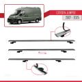 Citroen Jumper 2 2007 ve Sonrası ile Uyumlu BASIC Model Ara Atkı Tavan Barı Gri 2 Adet