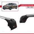 Ford Focus 4 (C519) SW 2019 ve Sonrası ile Uyumlu ACE-2 Ara Atkı Tavan Barı Gri 2 Adet