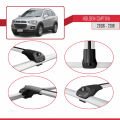 Holden Captiva 2006-2018 Arası ile Uyumlu ACE-1 Ara Atkı Tavan Barı Gri 3 Adet
