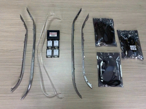 Mercedes W205 C Serisi Uyumlu 64 Renk Ambians Paket (Sıfırdan Ambians Pakete Çevirme)