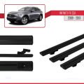 Infiniti FX 2 (S51) 2009-2013 Arası ile Uyumlu BASIC Model Ara Atkı Tavan Barı Siyah 3 Adet