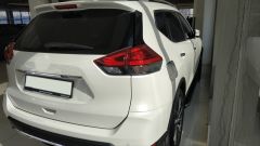 Nissan  X-Traıl 2014 - 2017 Uyumlu Depo Kapagı Kaplaması / Krom