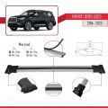 Infiniti QX80 (Z62) 2014-2023 Arası ile Uyumlu FLY Model Ara Atkı Tavan Barı Gri 2 Adet