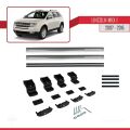 Lincoln MKX (U388) 2007-2015 Arası ile Uyumlu BASIC Model Ara Atkı Tavan Barı Gri 2 Adet