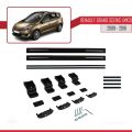 Renault Grand Scenic 3 2009-2016 Arası ile Uyumlu BASIC Model Ara Atkı Tavan Barı Siyah 2 Adet