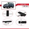 Suzuki Jimny 3 1998-2018 Arası ile Uyumlu BASIC Model Ara Atkı Tavan Barı Siyah 3 Adet