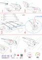 Great Wall Cannon 2019 ve Sonrası ile Uyumlu ACE-1 Ara Atkı Tavan Barı Gri 3 Adet