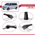 Volkswagen T6 Transporter 2015-2024 Arası ile Uyumlu ACE-1 Ara Atkı Tavan Barı Siyah 3 Adet