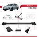 MG 5 EV 2022 ve sonrası ile Uyumlu FLY Model Ara Atkı Tavan Barı Gri 3 Adet