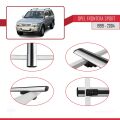 Opel Frontera Sport 2 1999-2004 Arası ile Uyumlu BASIC Model Ara Atkı Tavan Barı Gri 3 Adet