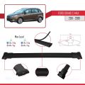 Ford Grand C-Max (C344) 2011-2019 Arası ile Uyumlu FLY Model Ara Atkı Tavan Barı Siyah 2 Adet