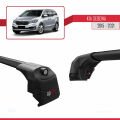 Kia Sedona 3 (YP) 2015-2021 Arası ile Uyumlu ACE-2 Ara Atkı Tavan Barı Siyah 2 Adet