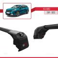 Kia Niro (DE) 2017-2022 Arası ile Uyumlu ACE-2 Ara Atkı Tavan Barı Siyah 2 Adet