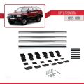 Opel Frontera 1992-1998 Arası ile Uyumlu BASIC Model Ara Atkı Tavan Barı Gri 3 Adet