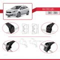 Kia Ceed 2 (JD) SW 2013-2018 Arası ile Uyumlu ACE-2 Ara Atkı Tavan Barı Siyah 2 Adet