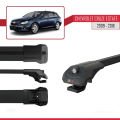 Chevrolet Cruze (J300) 2009-2016 Arası ile Uyumlu ACE-1 Ara Atkı Tavan Barı Siyah 2 Adet