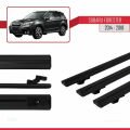 Subaru Forester 4 (SJ) 2014-2018 Arası ile Uyumlu BASIC Model Ara Atkı Tavan Barı Siyah 3 Adet