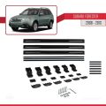 Subaru Forester 3 (SH) 2008-2013 Arası ile Uyumlu BASIC Model Ara Atkı Tavan Barı Siyah 3 Adet